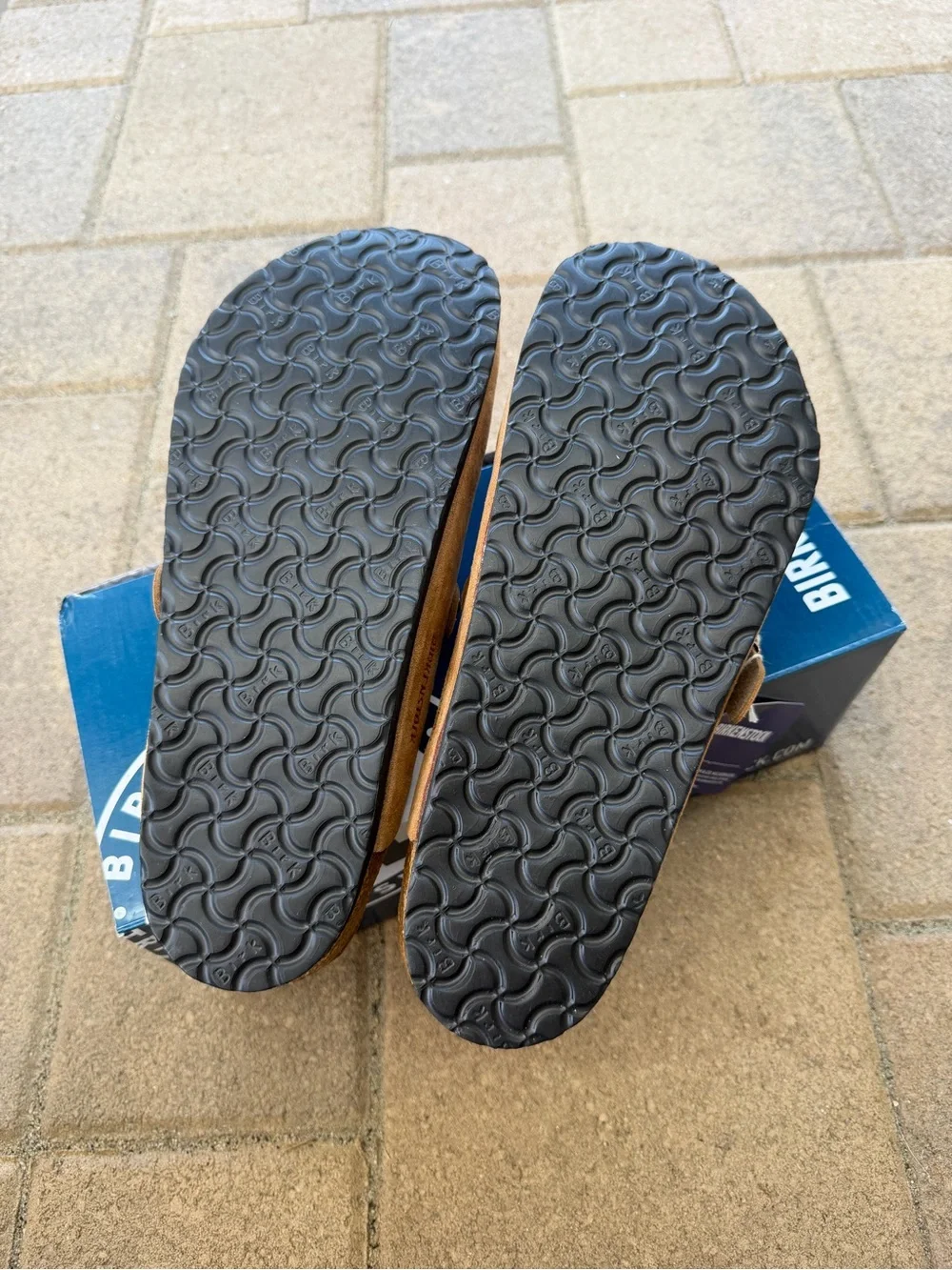 Birkenstock suede upper